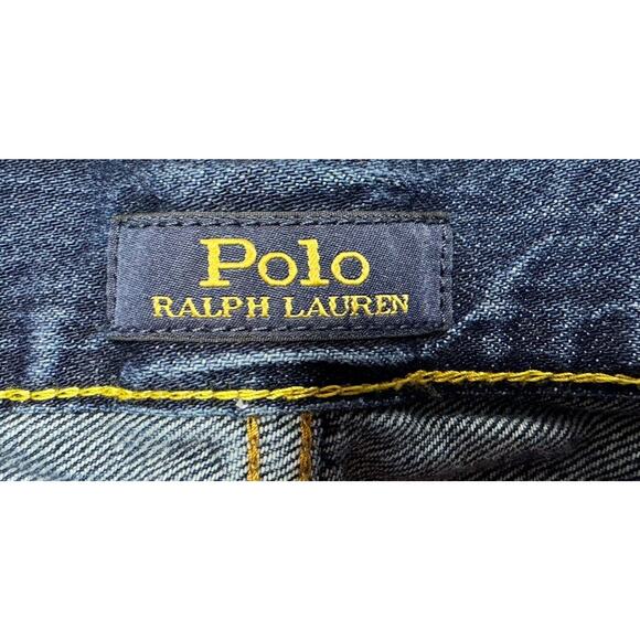 Polo Ralph Lauren Youth Boys Sullivan Slim Graffiti Print Blue Jean - 14 (26x28) - Picture 4 of 7